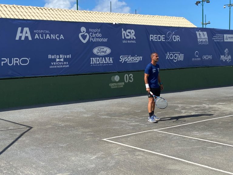 Partida de tênis - X Copa Costa Verde Tennis Clube, MT400 Salvador.