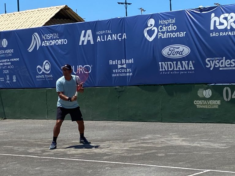 Partida de tênis - X Copa Costa Verde Tennis Clube, MT400 Salvador.