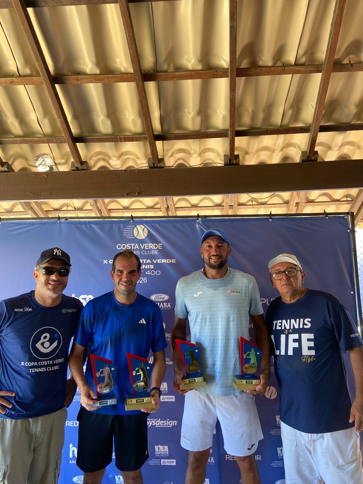 Premiação - X Copa Costa Verde Tennis Clube, MT400 Salvador.