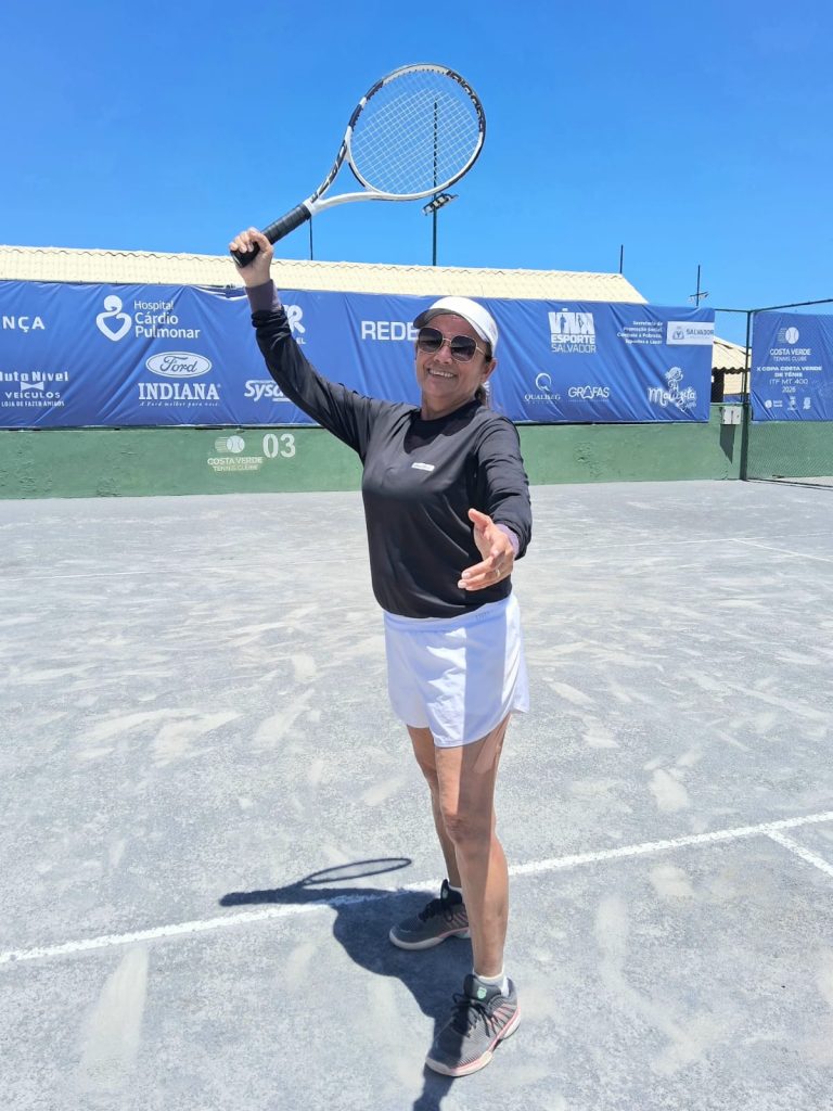 Partida de tênis - X Copa Costa Verde Tennis Clube, MT400 Salvador.